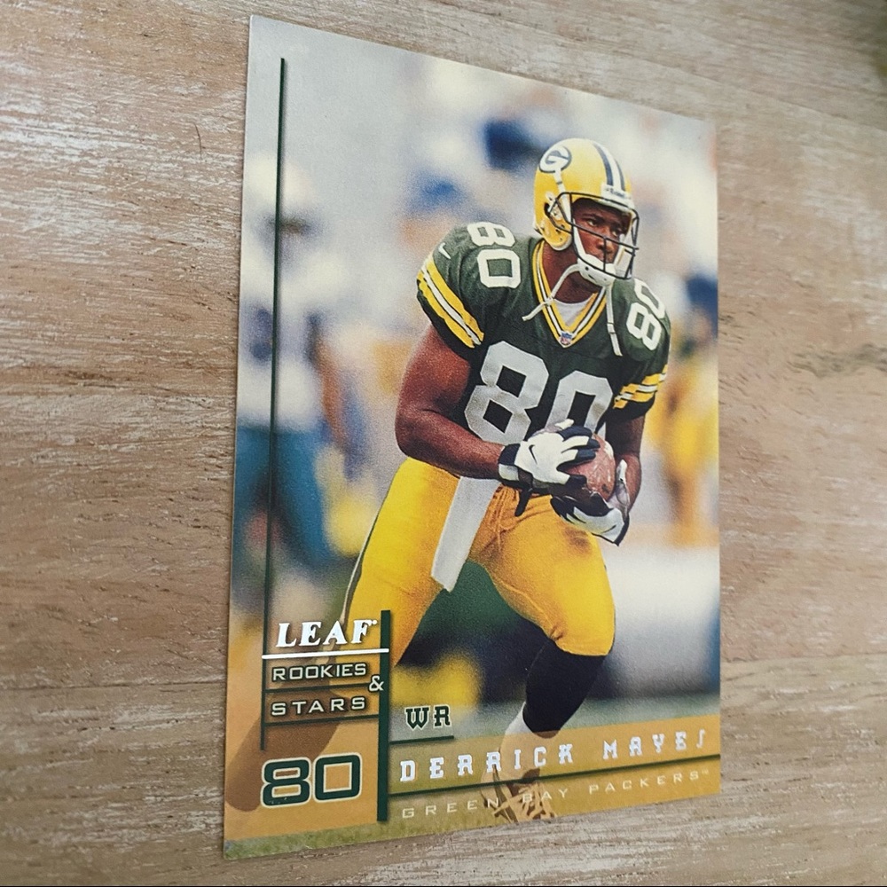Derrick Mayes Green Bay Packers WR 1998 Card